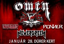 Omen / Nevergreen közös koncert január 28-án a Dürer Kertben!