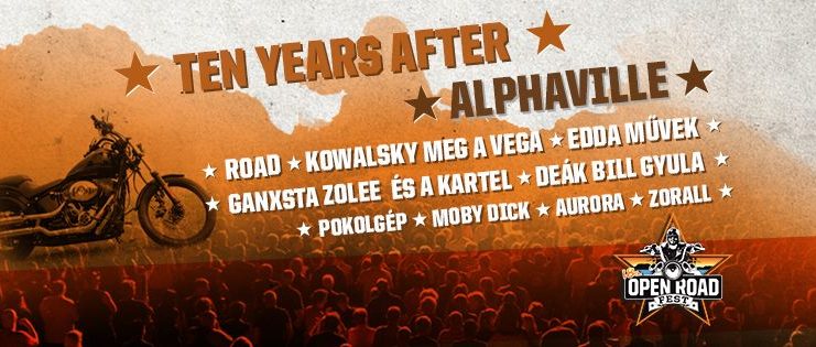 Pokolian vad dallamokkal vár a Rock Aréna az Open Road Festen!