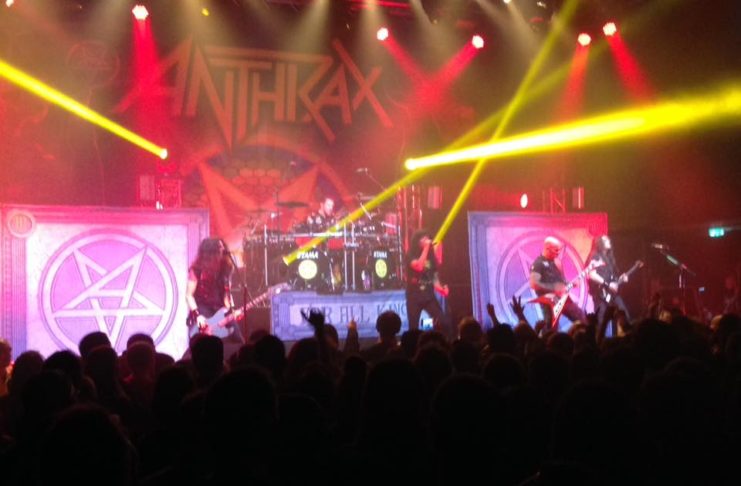 Anthrax koncerten jártunk- Norwich, 2017.02.17.