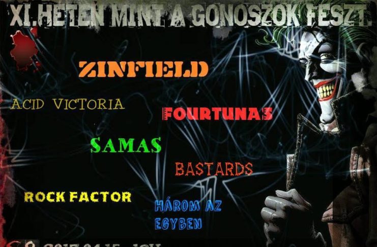 XI. Heten mint a gonoszok fesztivál – Április 15, S8 Underground Club