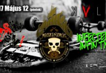 Macskanadrág, Say Hey, Infected Infinity koncert – Május 12, KVLT
