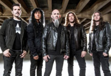 Az Anthrax melegít a Slayernek Budapesten.