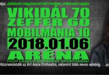 Mobilmánia – Vikidál 70 & Zeffer 60 & Mobilmánia 10 éves jubileumi koncert a Budapest Arénában