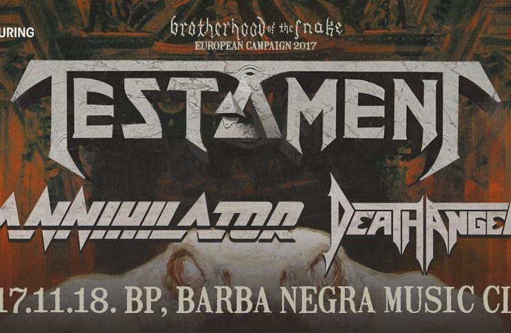 Testament ★ Death Angel ★ Annihilator – Minden jegy elfogyott az év nagy thrash metal őrületére