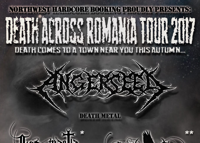 Death Across Romania Tour 2017 – Angerseed, Nigromantia, Crowhill Tales és vendégzenekarok!