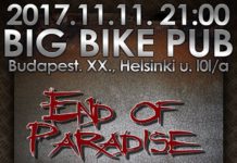End of Paradise ★ Invader ★ Missió a Big Bike Pubban