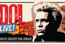 Billy Idol is Pestre jön.