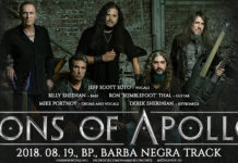 A Hammer Concerts és a BARBA NEGRA bemutatja: SONS OF APOLLO BUDAPESTEN!