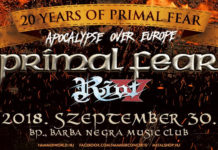 POWER METAL APOKALIPSZIS: Primal Fear és Riot V szeptemberben Budapesten!