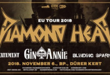 Diamond Head – Gin Annie, Statement és Blinding Sparks a budapesti állomáson!
