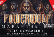 Powerwolf – Teltházas az Amaranthe-val és Kissin’ Dynamite-tal közös Barba Negra-s buli
