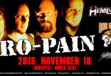 Pro-Pain, Don Gatto, Hemlock és Stonedirt a Dürer Kertben november 18-án!