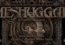 ISMÉT MAGYARORSZÁGON A MESHUGGAH!