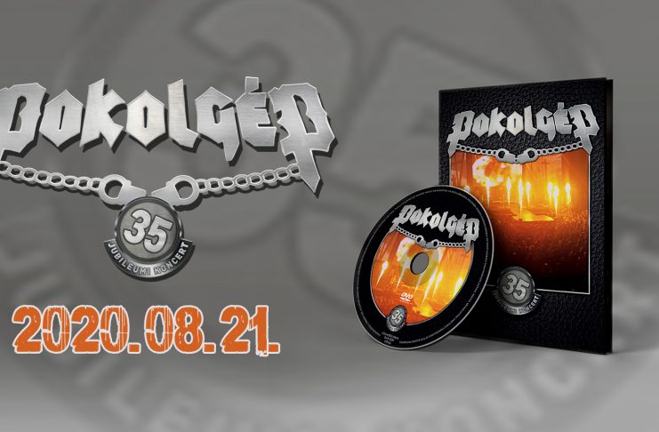 Megérkezett a Pokolgép jubileumi koncert DVD-je!