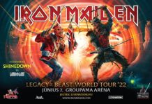 Holnap startol az Iron Maiden európai turnéja.