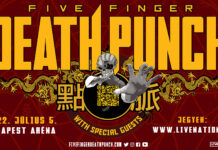 Az év egyik legjobb bulija lesz a Five Finger Death Punch