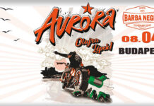 Az Aurora olajra lép… – Augusztus 4-én koncert a Barba Negrában!