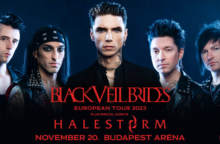 10 nap és Budapesten a Black Veil Brides és a Halestorm