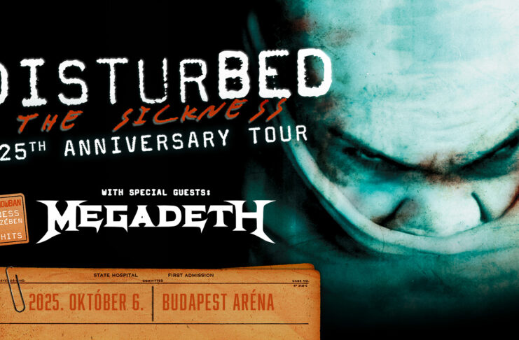 Budapestre jön a Disturbed- Vendég a Megadeth