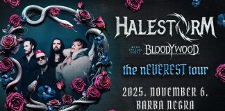 Egy hét és Budapesten a Halestorm