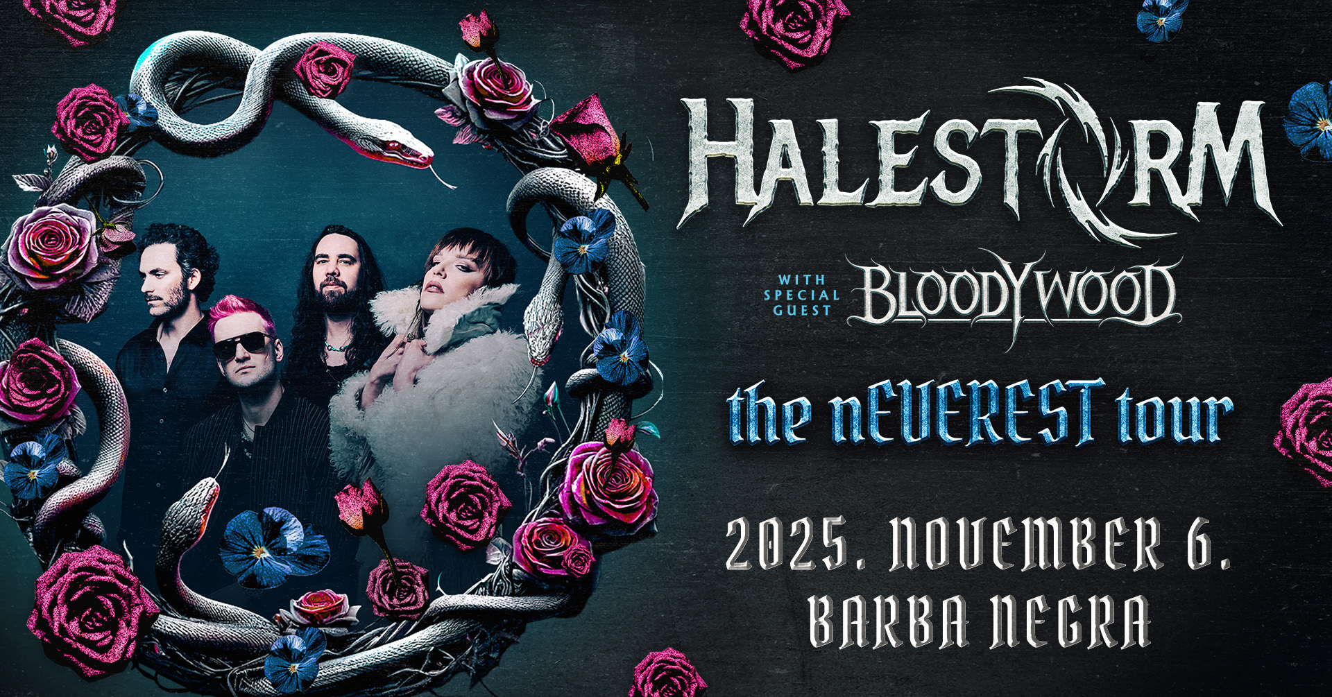 Egy hét és Budapesten a Halestorm