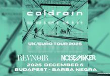 A coldrain először Magyarországon – erős japán–francia trió a Barba Negrában
