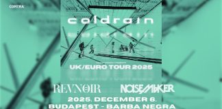 A coldrain először Magyarországon – erős japán–francia trió a Barba Negrában