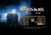 A Beast In Black 2026-ban Budapestet is beveszi új albumával és a Sonata Arcticával