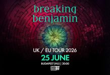 Három hónap van hátra a Breaking Benjamin buliig