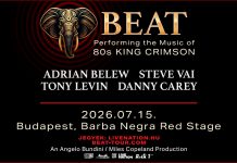 Budapestre is ellátogat a supergroup – King Crimson dalok Steve Vai játékával