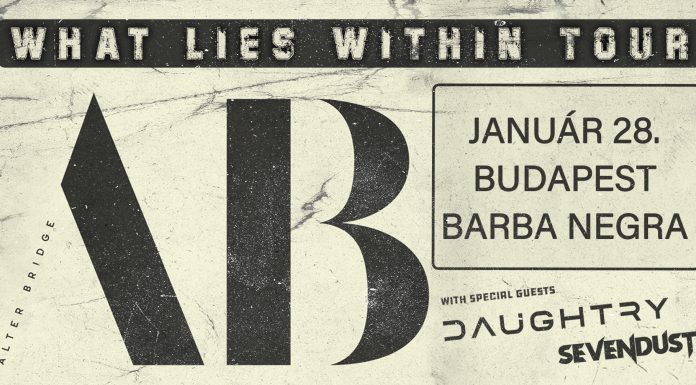 Egy hónap múlva érkezik Myles Kennedy és az Alter Bridge