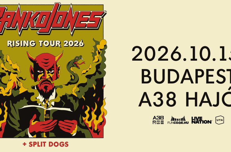 Rock’n’roll mellébeszélés nélkül: Danko Jones az A38 Hajón