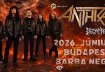 Anthrax: itt az első klip a Cursum Perficio albumról, június 1-én pedig koncert a Decapitateddel