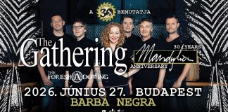 Olasz gothic doom banda melegít a The Gatheringnek