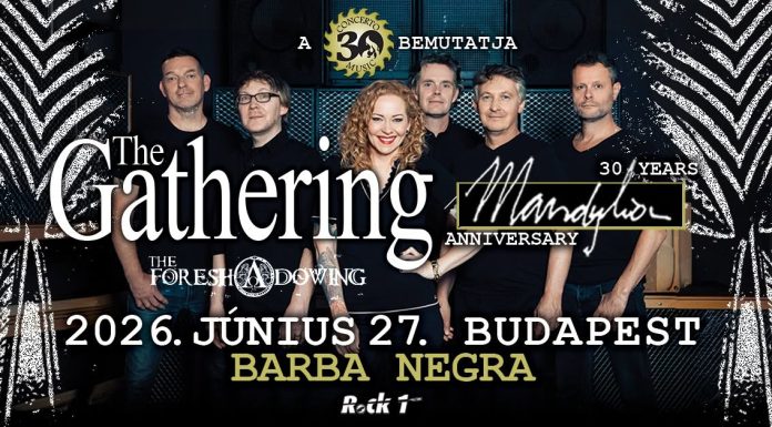 Olasz gothic doom banda melegít a The Gatheringnek