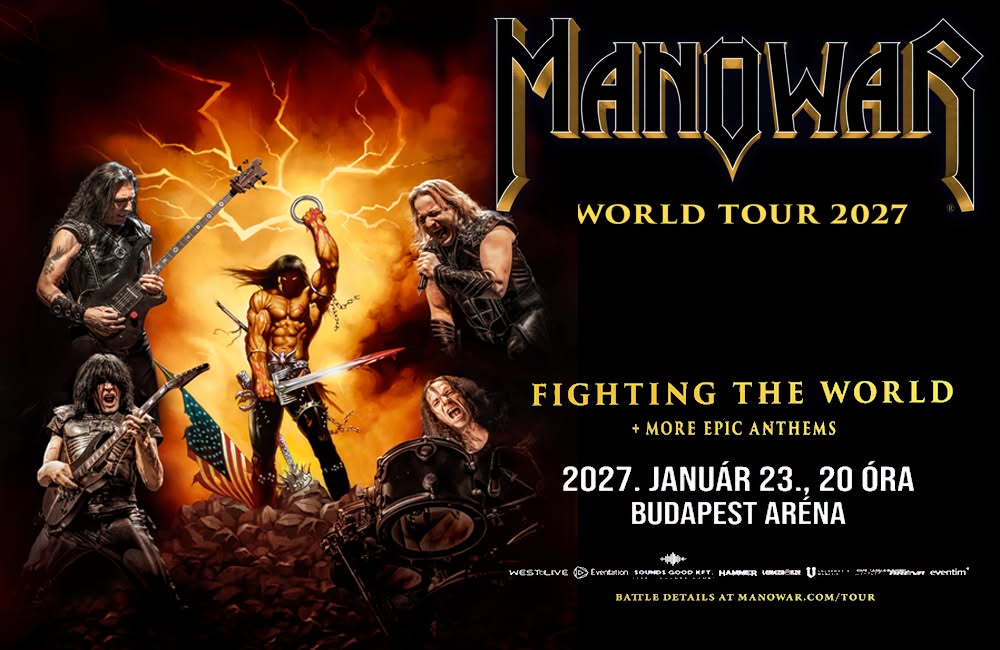 25 év után újra Budapestre jön a MANOWAR!