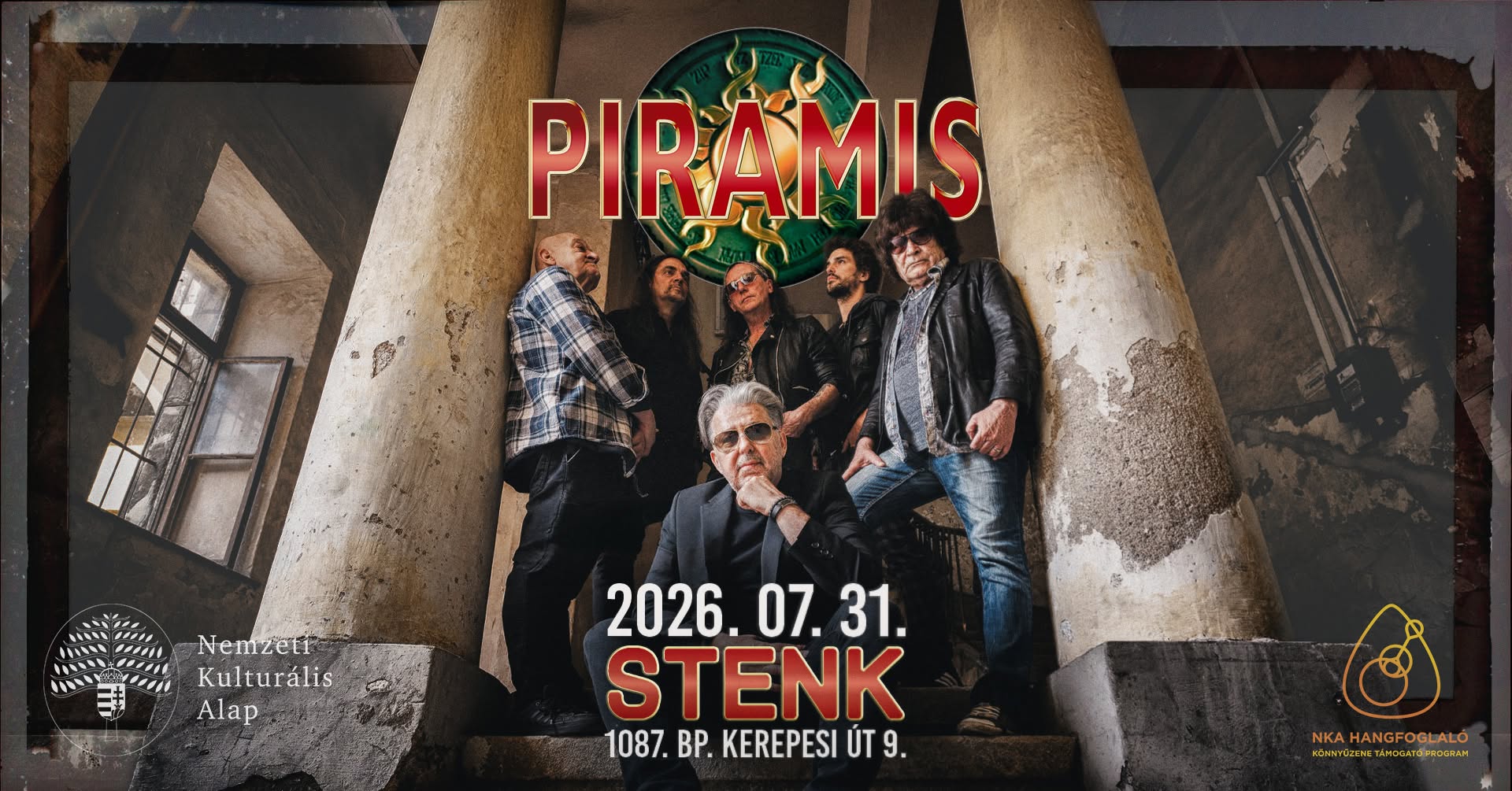 Piramis nagykoncert Budapesten!
