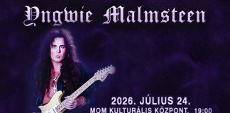 Júliusban ismét Budapestre jön Yngwie Malmsteen