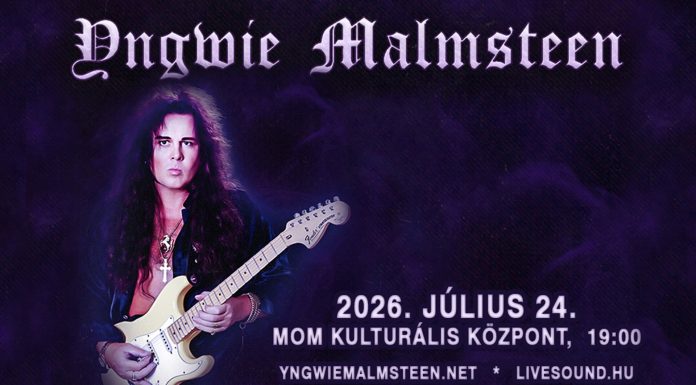 Mához egy hónapra Yngwie Malmsteen érkezik