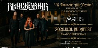 Gótikus tündérmesék – Blackbriar az Analog Music Hallban