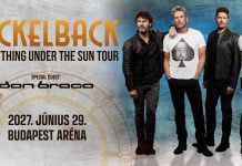 A NICKELBACK 10 ÉV UTÁN ÚJRA BUDAPESTEN