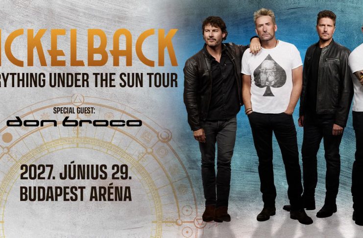 A NICKELBACK 10 ÉV UTÁN ÚJRA BUDAPESTEN